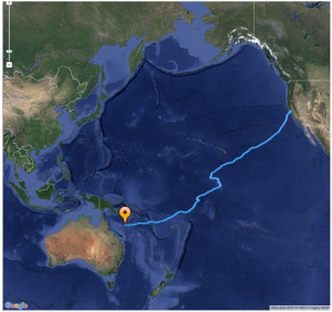 Pria Pasifik Rekor Dunia 4