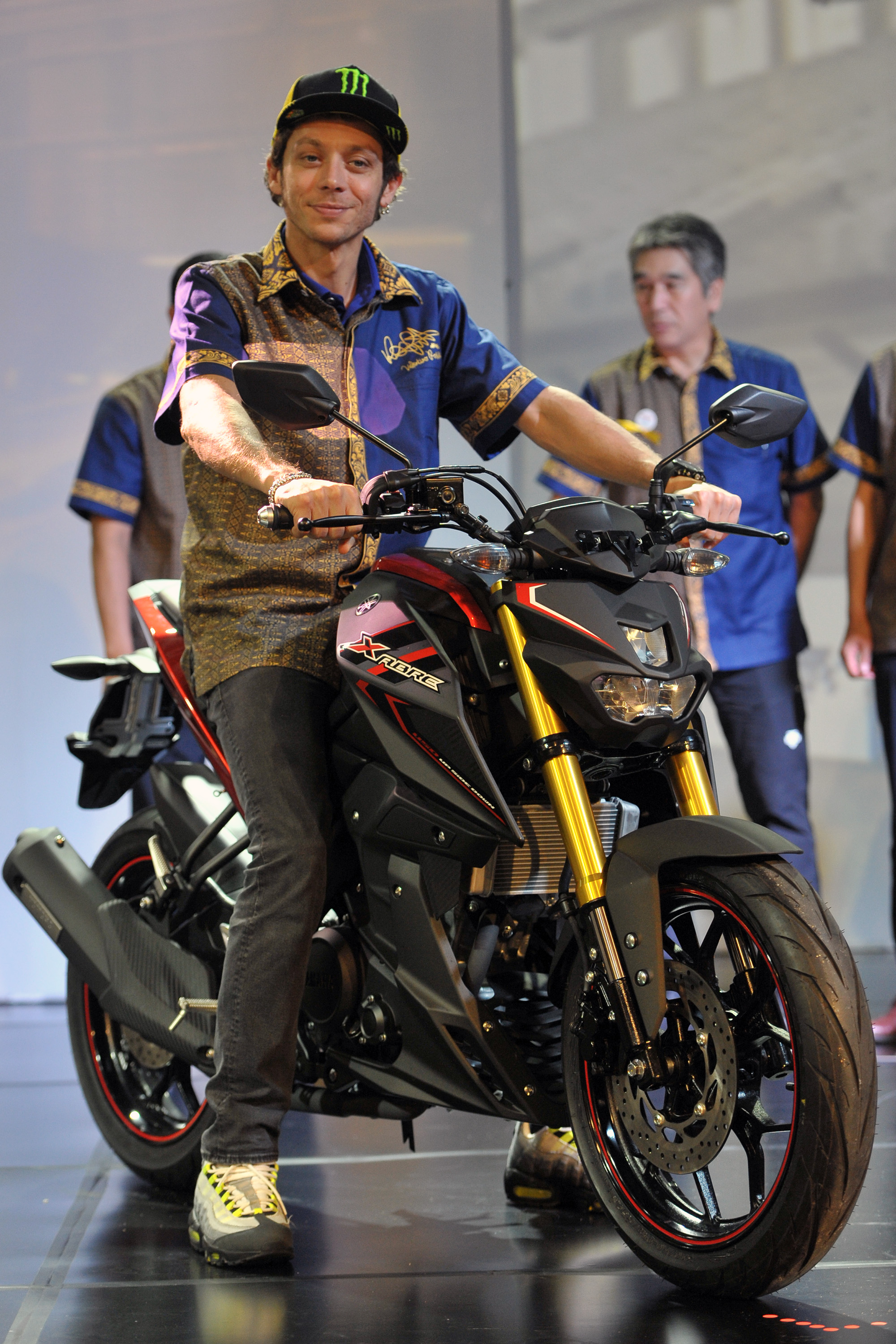 Valentino Rossi Hadiri Peluncuran Motor Baru Yamaha Di Bali
