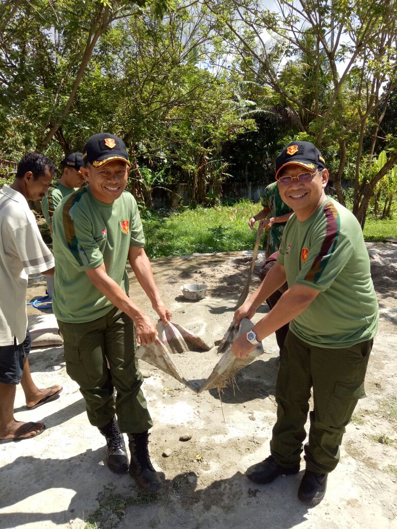 Membangun sarana Ibadah di Pulau Haruku