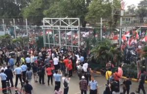 massa pendukung ahok di cipinang