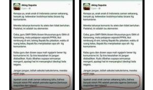 status aking saputra